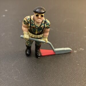Sgt Slaughter Vintage WWF / WWE Superstars Shootout Hockey Figure 1991 Remco 90s